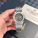 Audemars Piguet Royal Oak 15450ST Grey Dial Steel Bracelet Best Replica APS Factory 37m - Image 4