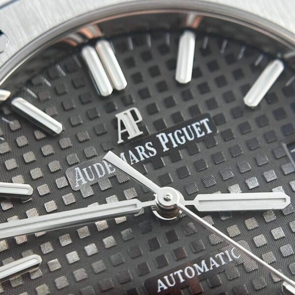Audemars Piguet Royal Oak 15450ST Grey Dial Steel Bracelet Best Replica APS Factory 37m - Image 5