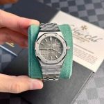Audemars Piguet Royal Oak 15450ST Grey Dial Steel Bracelet Best Replica APS Factory 37m - Image 10