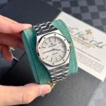 Audemars Piguet Royal Oak 15450ST White Dial Steel Bracelet Best Replica APS Factory 37mm - Image 10