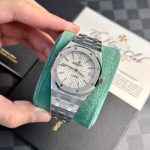 Audemars Piguet Royal Oak 15450ST White Dial Steel Bracelet Best Replica APS Factory 37mm - Image 11