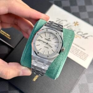 Audemars Piguet Royal Oak 15450ST White Dial Steel Bracelet Best Replica APS Factory 37mm - Image 11