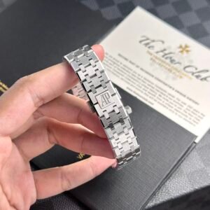 Audemars Piguet Royal Oak 15450ST White Dial Steel Bracelet Best Replica APS Factory 37mm - Image 16