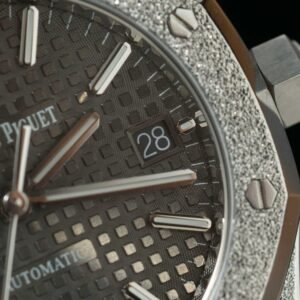 Audemars Piguet Royal Oak 15454BC Frosted Gold Grey Dial Best Replica APSF 37mm - Image 5