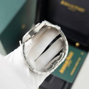 Audemars Piguet Royal Oak 15454BC Frosted Gold Grey Dial Best Replica APSF 37mm - Image 6