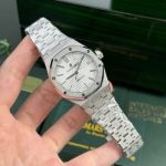 Audemars Piguet Royal Oak 15454BC Frosted White Gold White Dial Best Replica APSF 37mm - Image 2