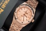 Audemars Piguet Royal Oak 15454OR Frosted Gold Pink Dial Replica 37mm - Image 2