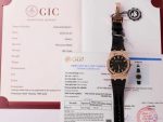 Audemars Piguet Royal Oak 15500OR 18K Gold Wrapped Black Dial Leather 41mm