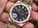 Audemars Piguet Royal Oak 15500OR Rose Gold Black Dial Super Clone APSF 41mm - Image 2