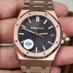 Audemars Piguet Royal Oak 15500OR Rose Gold Black Dial Super Clone APSF 41mm - Image 11