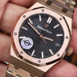 Audemars Piguet Royal Oak 15500OR Rose Gold Black Dial Super Clone APSF 41mm - Image 12