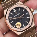 Audemars Piguet Royal Oak 15500OR Rose Gold Black Dial Super Clone APSF 41mm - Image 13