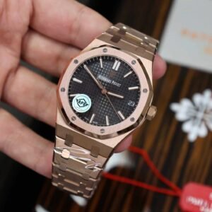 Audemars Piguet Royal Oak 15500OR Rose Gold Black Dial Super Clone APSF 41mm - Image 14
