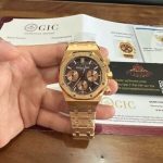 Audemars Piguet Royal Oak 26331OR Chronograph Brown Dial 18K Gold Wrapped 41mm - Image 2