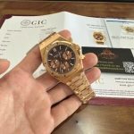 Audemars Piguet Royal Oak 26331OR Chronograph Brown Dial 18K Gold Wrapped 41mm - Image 3
