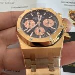 Audemars Piguet Royal Oak 26331OR Chronograph Brown Dial 18K Gold Wrapped 41mm - Image 6