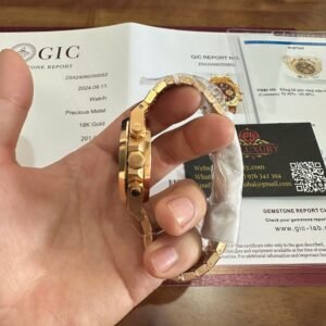 Audemars Piguet Royal Oak 26331OR Chronograph Brown Dial 18K Gold Wrapped 41mm - Image 7