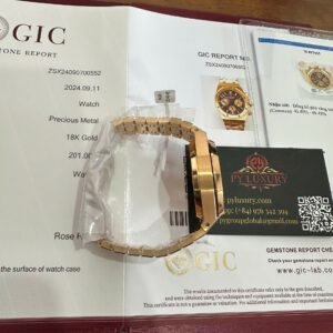 Audemars Piguet Royal Oak 26331OR Chronograph Brown Dial 18K Gold Wrapped 41mm - Image 8
