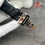 Audemars Piguet Royal Oak 50th Anniversary 15510OR 18K Solid Gold Black Dial Crocodile Leather Strap 41mm - Image 9