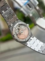 Audemars Piguet Royal Oak 77351ST Blue Dial Diamond Bezel Replica 34mm - Image 6