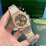 Audemars Piguet Royal Oak Chronograph 26331OR Rose Gold Brown Dial Replica IPF 41mm - Image 2
