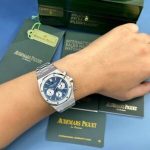 Audemars Piguet Royal Oak Chronograph 26331ST Blue Dial Replica IPF 41mm - Image 15