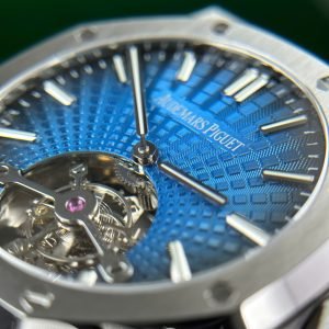 Audemars Piguet Royal Oak Flying Tourbillon 26530 Blue Dial Replica R8 Factory 41mm - Image 5