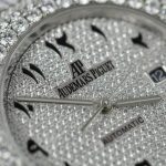 Audemars Piguet Royal Oak Iced Out Moissanite Arabic Dial Super Clone 41mm - Image 6