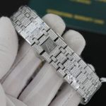 Audemars Piguet Royal Oak Iced Out Moissanite Arabic Dial Super Clone 41mm - Image 26