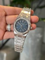 Audemars Piguet Royal Oak Jumbo 16202ST Blue Dial Custom Moissanite Bezel Best Replica ZF 39mm - Image 4