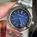 Audemars Piguet Royal Oak Jumbo Extra-thin 15202IP Blue Dial 89g Best Replica ZF 39mm - Image 3