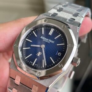 Audemars Piguet Royal Oak Jumbo Extra-thin 15202IP Blue Dial 89g Best Replica ZF 39mm - Image 4