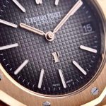 Audemars Piguet Royal Oak Jumbo Extra-thin 16202OR Smoked Grey Dial Best Replica 39mm - Image 16