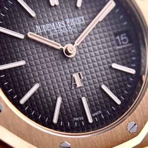 Audemars Piguet Royal Oak Jumbo Extra-thin 16202OR Smoked Grey Dial Best Replica 39mm - Image 16