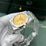 Audemars Piguet Royal Oak Jumbo Extra Thin 15202BC Salmon Dial Replica IPF 39mm - Image 3