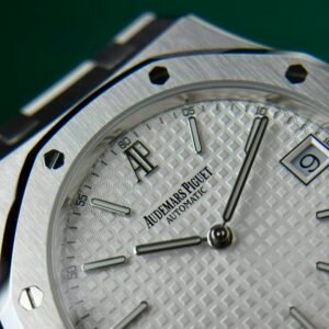 Audemars Piguet Royal Oak Jumbo Extra Thin 15202ST White Guilloche Dial Replica 39mm - Image 17