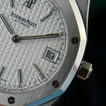 Audemars Piguet Royal Oak Jumbo Extra Thin 15202ST White Guilloche Dial Replica 39mm - Image 18