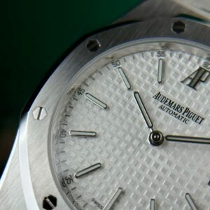Audemars Piguet Royal Oak Jumbo Extra Thin 15202ST White Guilloche Dial Replica 39mm - Image 19