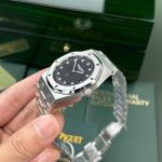 Audemars Piguet Royal Oak Jumbo Extra Thin 15206PT Black Dial Replica IPF 39mm - Image 5