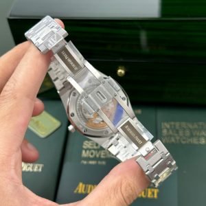 Audemars Piguet Royal Oak Jumbo Extra Thin 15206PT Black Dial Replica IPF 39mm - Image 9