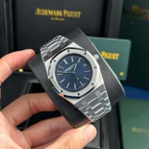 Audemars Piguet Royal Oak Jumbo Extra Thin 16202ST Blue Dial Best Replica 39mm - Image 12