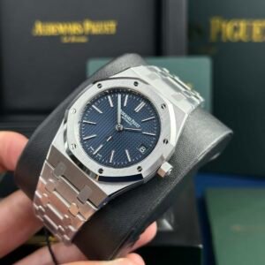 Audemars Piguet Royal Oak Jumbo Extra Thin 16202ST Blue Dial Best Replica 39mm - Image 14