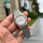 Audemars Piguet Royal Oak Lady White Dial Diamond Bezel Replica 34mm - Image 10