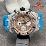 Audemars Piguet Royal Oak Offshore Chronograph 25940 Steel 18K Rose Gold Custom Diamonds Original Movement 42mm - Image 11