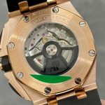 Audemars Piguet Royal Oak Offshore Chronograph 26400RO Rose Gold Ceramic Bezel Black Dial Best Replica APF 44mm - Image 16