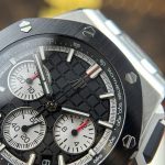 Audemars Piguet Royal Oak Offshore Chronograph 26420SO Black Dial Leather Strap Best Replica 43mm - Image 7