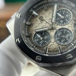 Audemars Piguet Royal Oak Offshore Chronograph 26420SO Smoked Taupe Dial Leather Strap Best Replica 43mm - Image 8