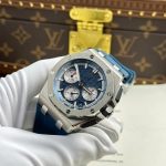 Audemars Piguet Royal Oak Offshore Chronograph 26420TI Titanium Blue Dial Best Replica 43mm - Image 3