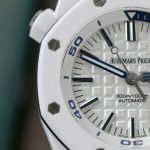 Audemars Piguet Royal Oak Offshore Diver 15707CB White Dial White Ceramic Rubber Best Replica APSF 42mm - Image 16
