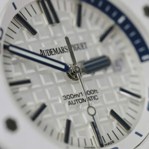 Audemars Piguet Royal Oak Offshore Diver 15707CB White Dial White Ceramic Rubber Best Replica APSF 42mm - Image 18